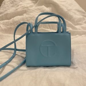 COPY - Pool Blue Mini Telfar Shopping Bag